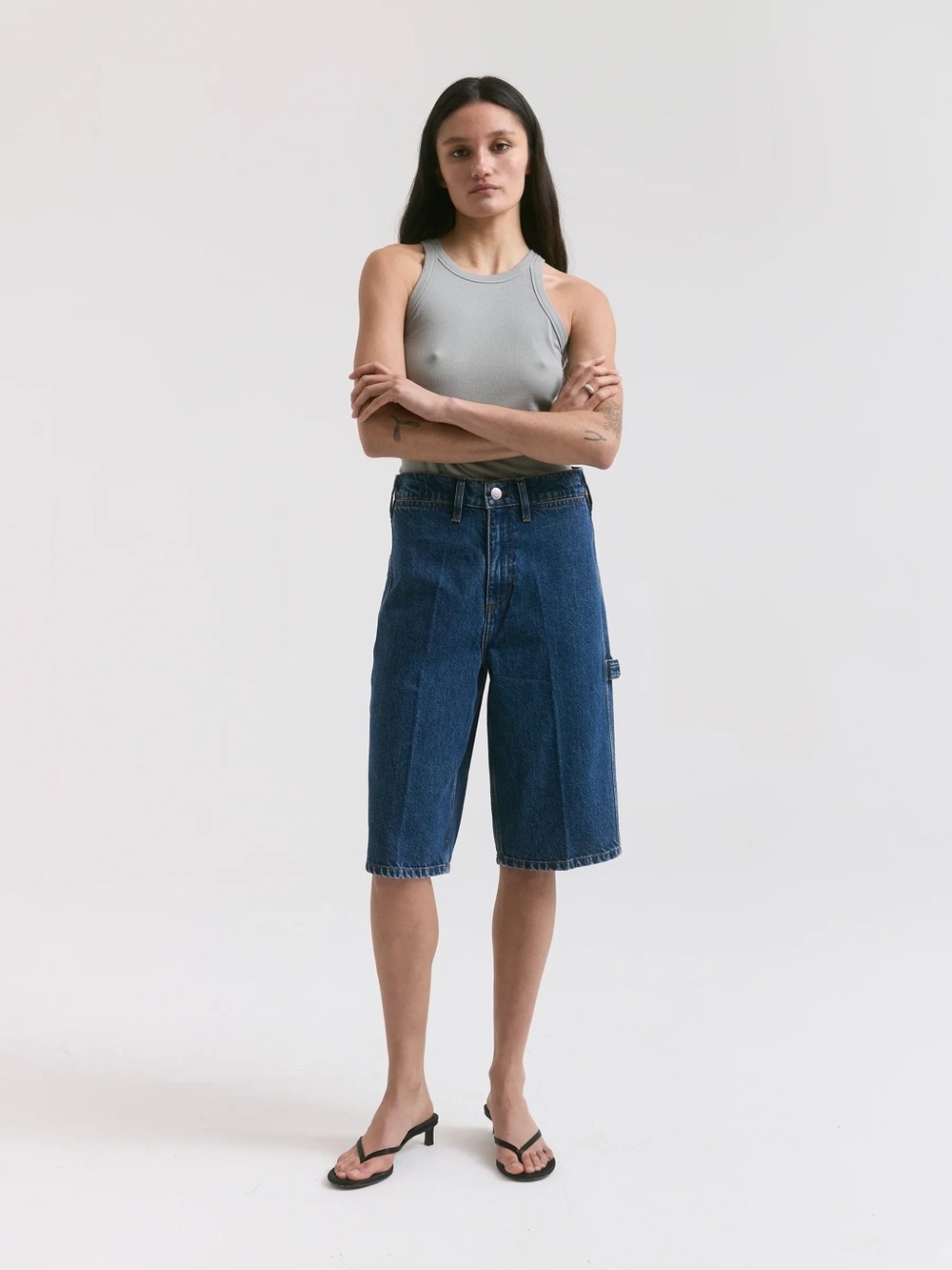 DALA | Denim Starch Jorts
Shorts